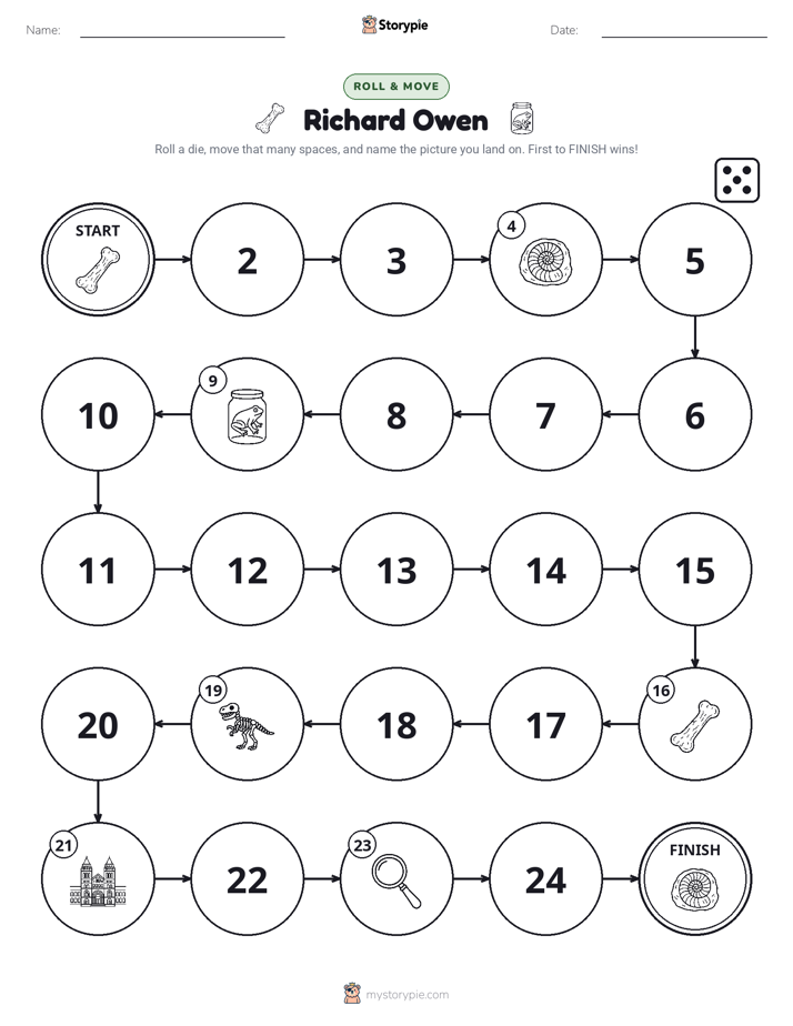 Roll & Move Game