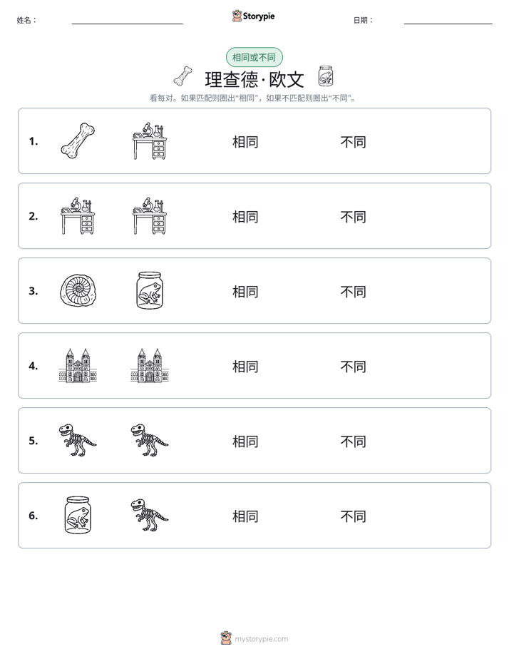 相同或不同
