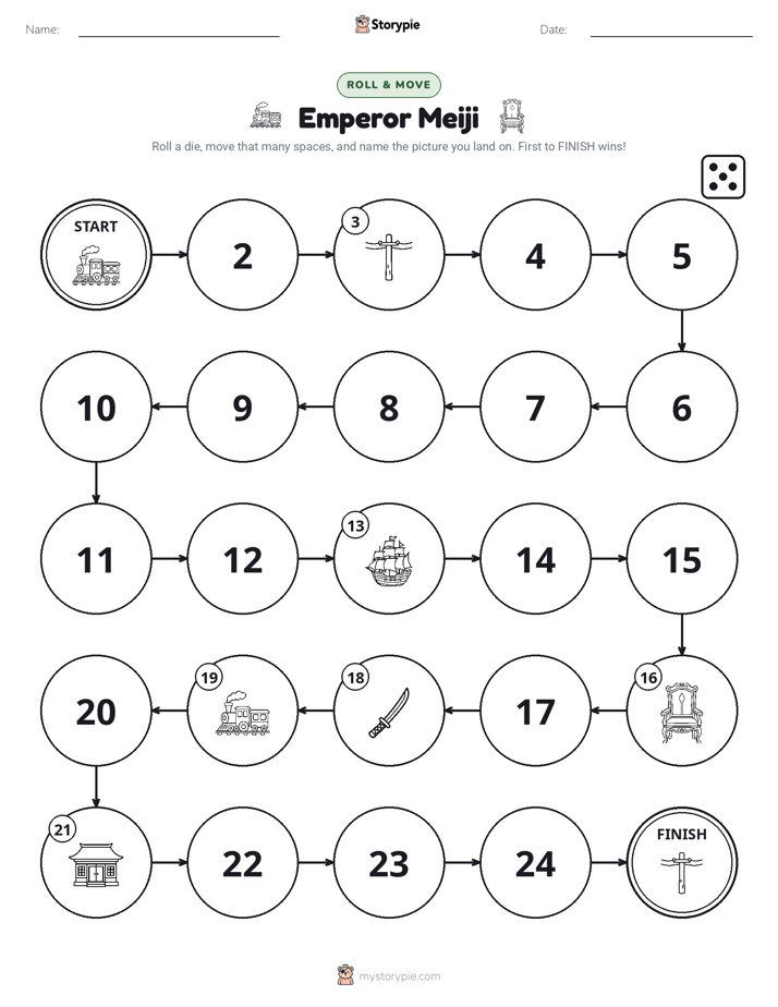 Roll & Move Game