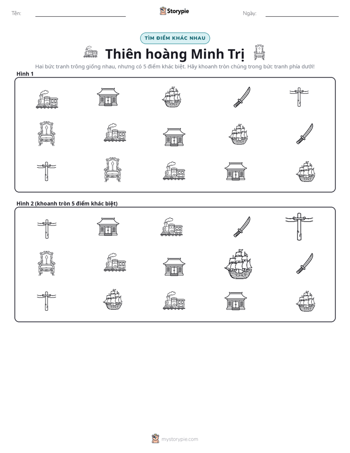Tìm Sự Khác Biệt