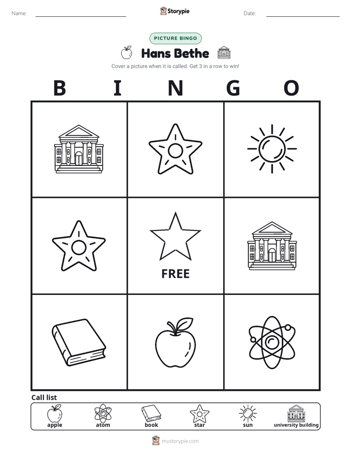 Picture Bingo