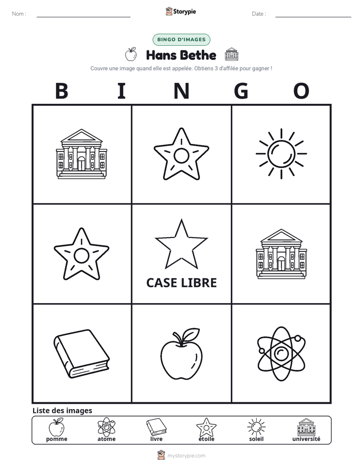 Bingo d'Images