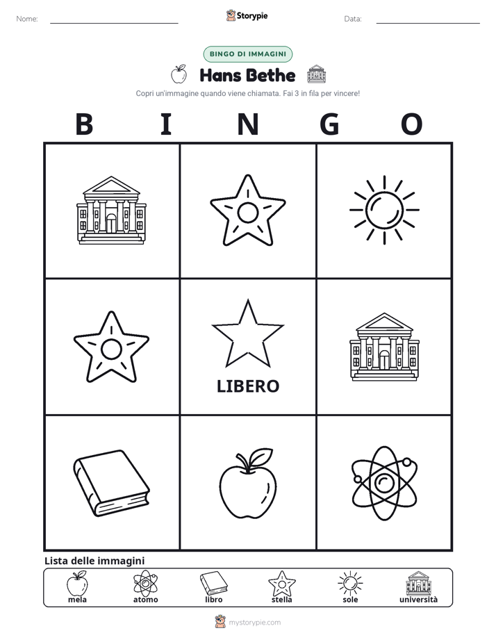 Bingo delle Immagini