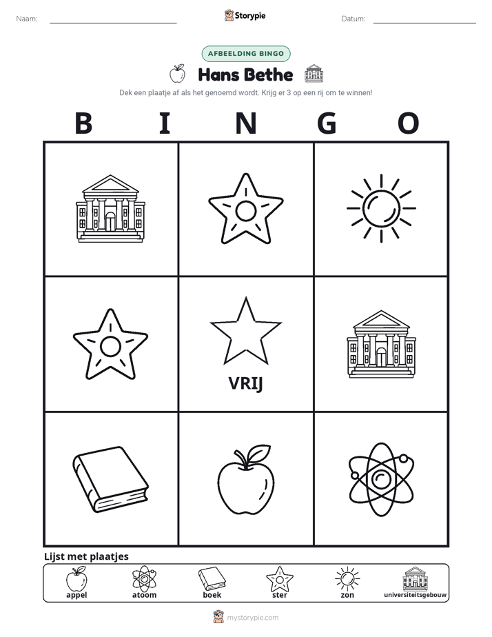 Afbeelding Bingo
