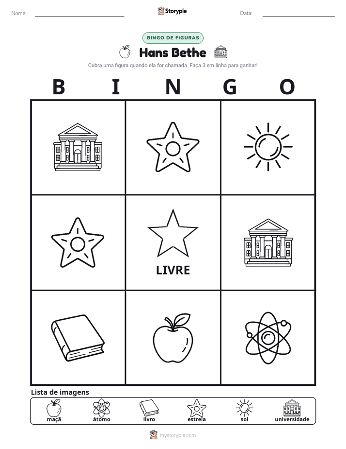 Bingo de Imagens