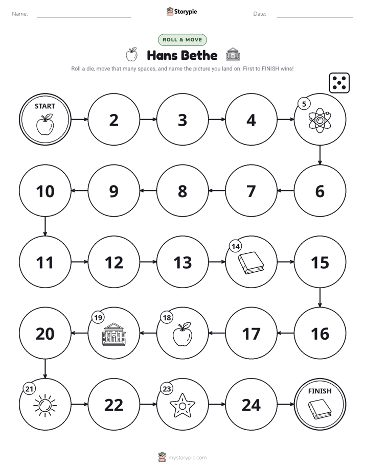 Roll & Move Game