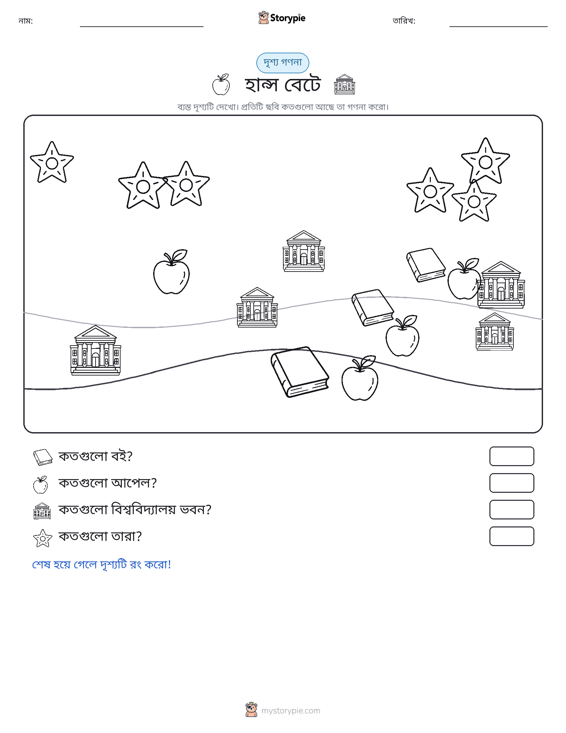 গণনা দৃশ্য