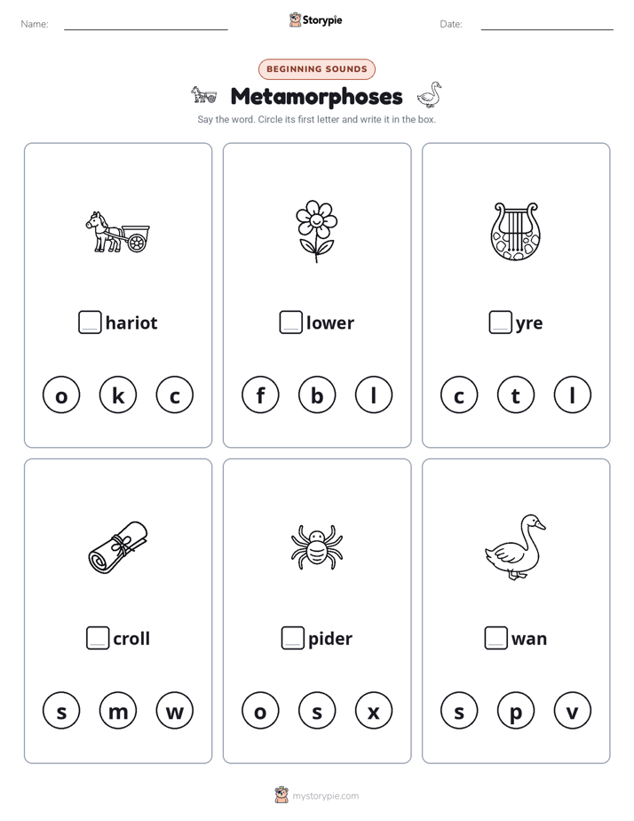 Beginning Sounds