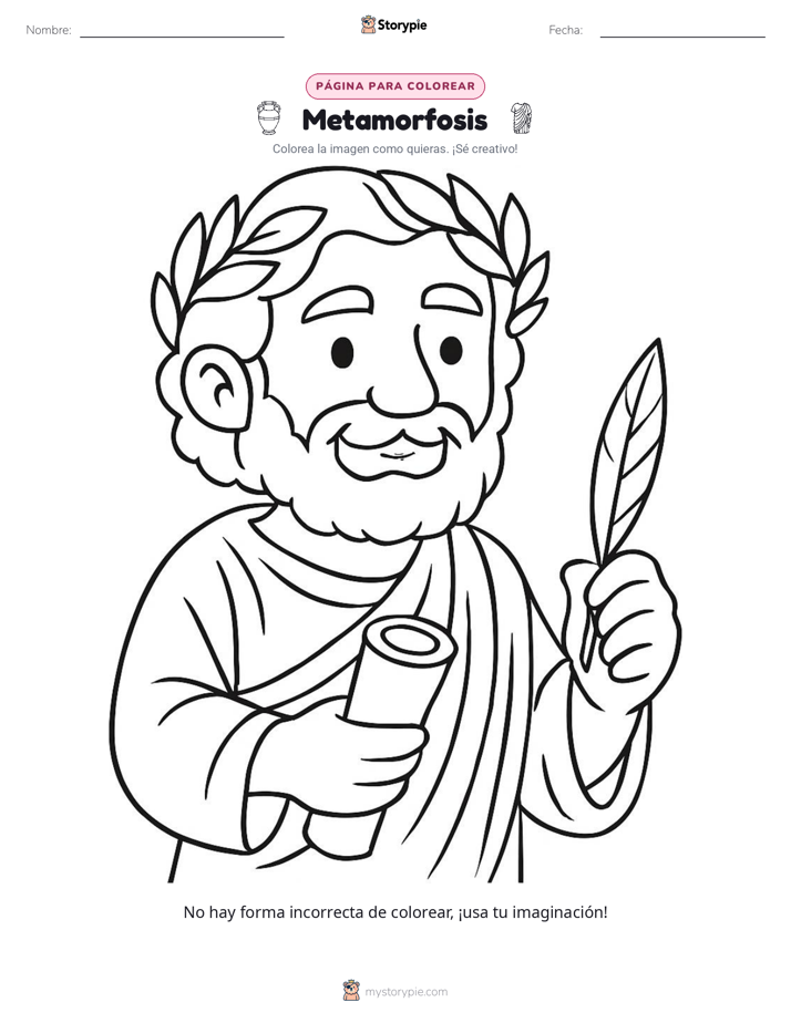 Página para Colorear