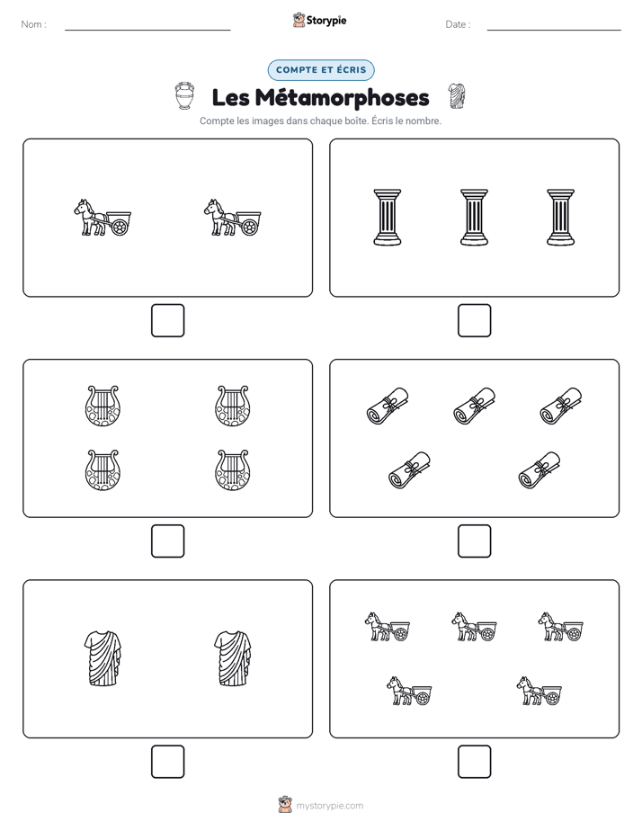 Compter & Écrire