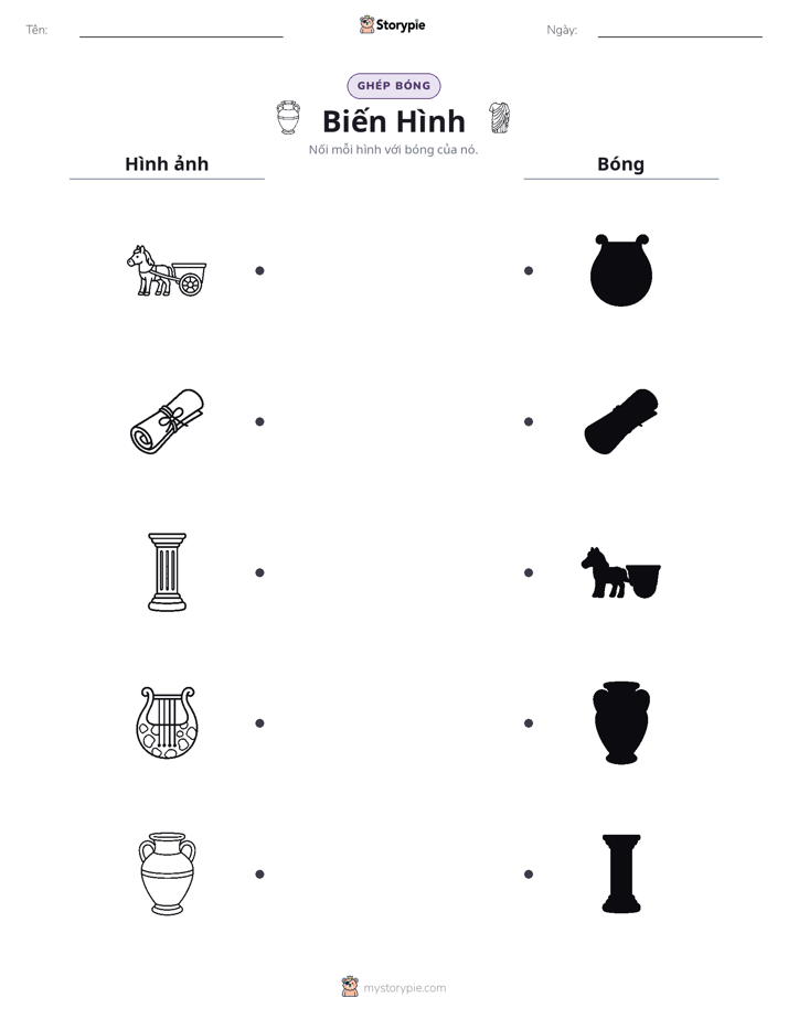 Ghép Hình Bóng