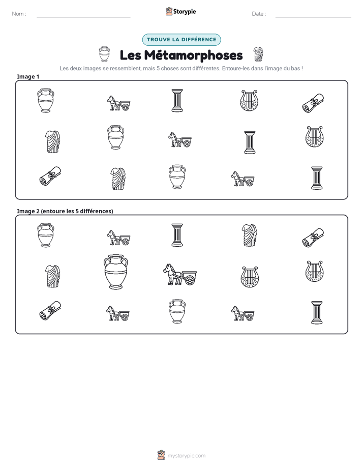 Trouvez les Différences