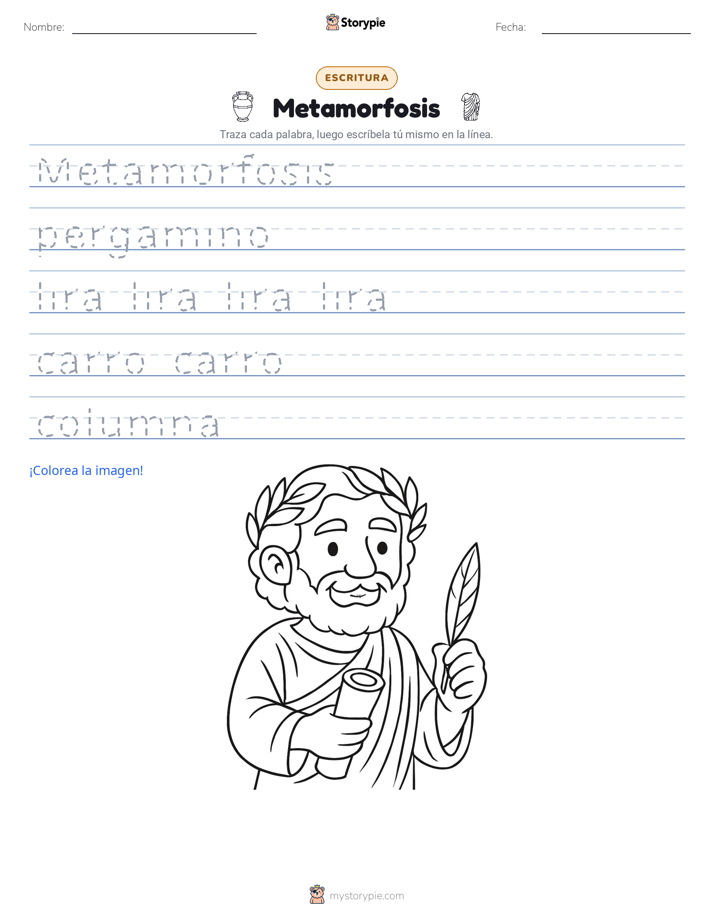 Práctica de Escritura