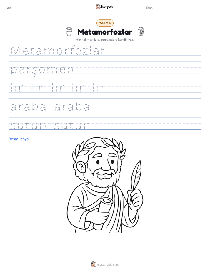 Yazma Pratiği
