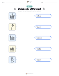 Christian IV of Denmark printable worksheet preview