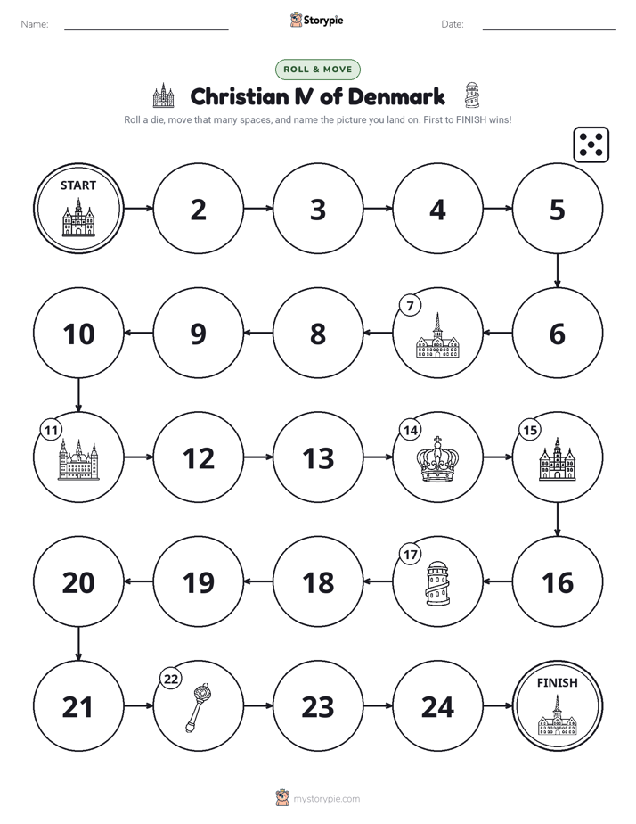 Roll & Move Game