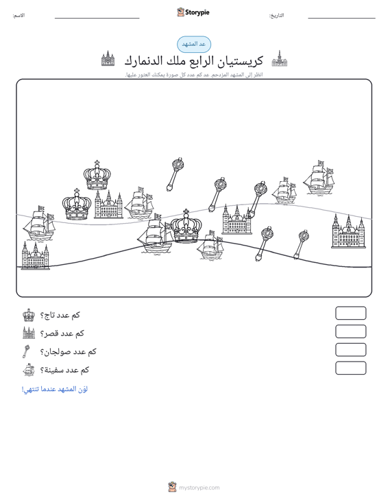 مشهد العد