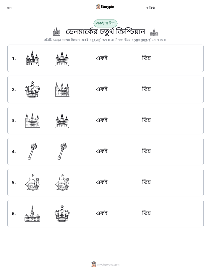 একই বা ভিন্ন