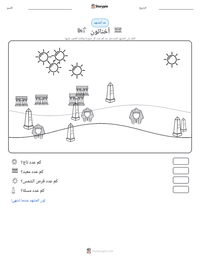 معاينة ورقة العمل القابلة للطباعة أخناتون