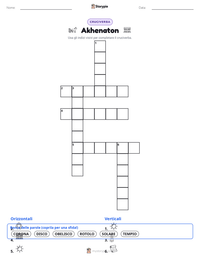 Anteprima della scheda stampabile di Akhenaton