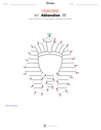 Anteprima della scheda stampabile di Akhenaton