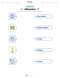 Anteprima della scheda stampabile di Akhenaton