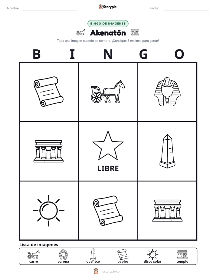 Bingo de Imágenes