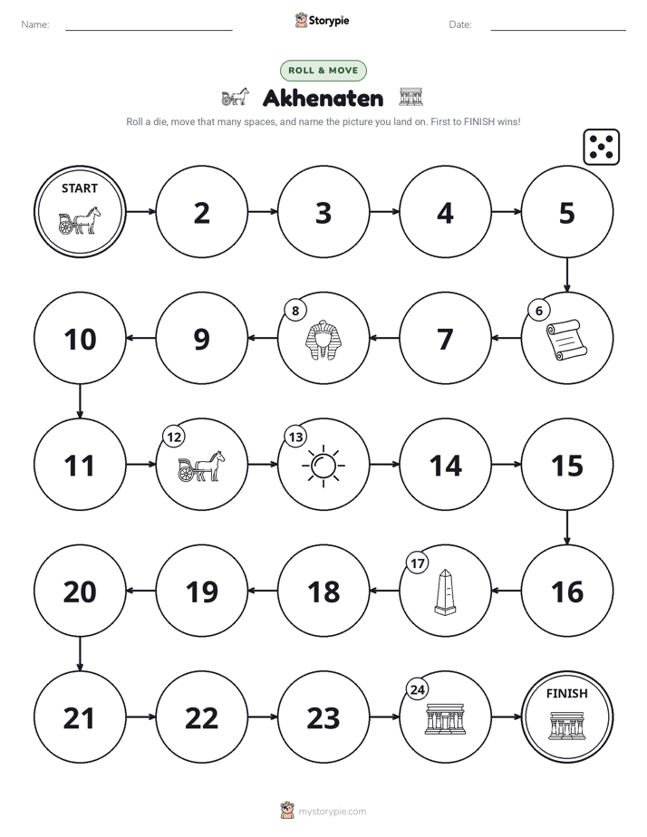 Roll & Move Game