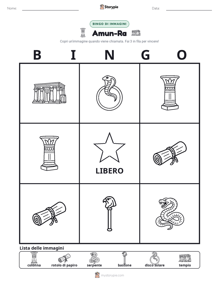 Bingo delle Immagini