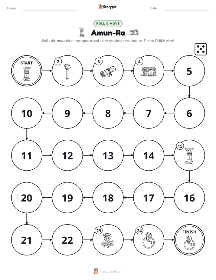 Roll & Move Game