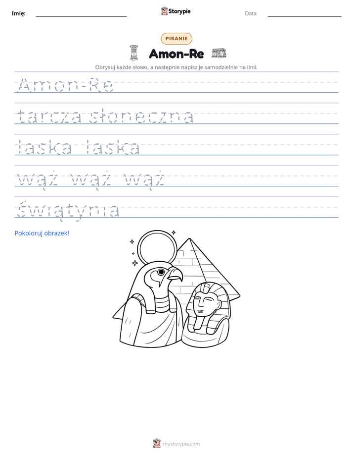 Ćwiczenie Pisania
