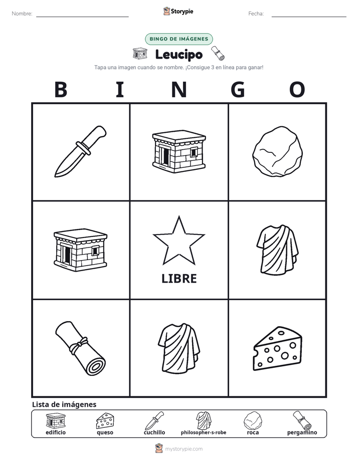 Bingo de Imágenes