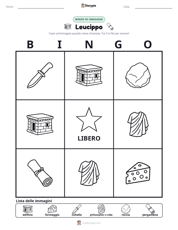 Bingo delle Immagini