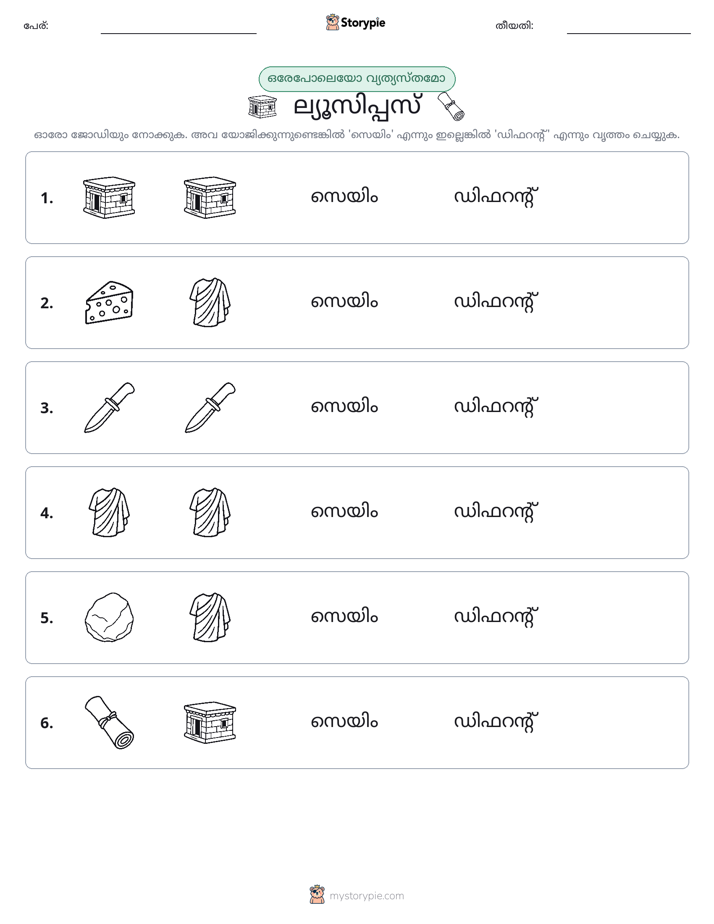 ഒന്നോ വ്യത്യാസമോ