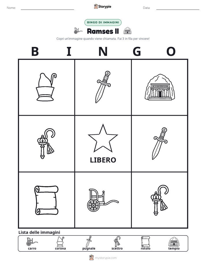 Bingo delle Immagini