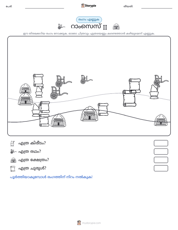 എണ്ണുന്ന ദൃശ്യങ്ങൾ