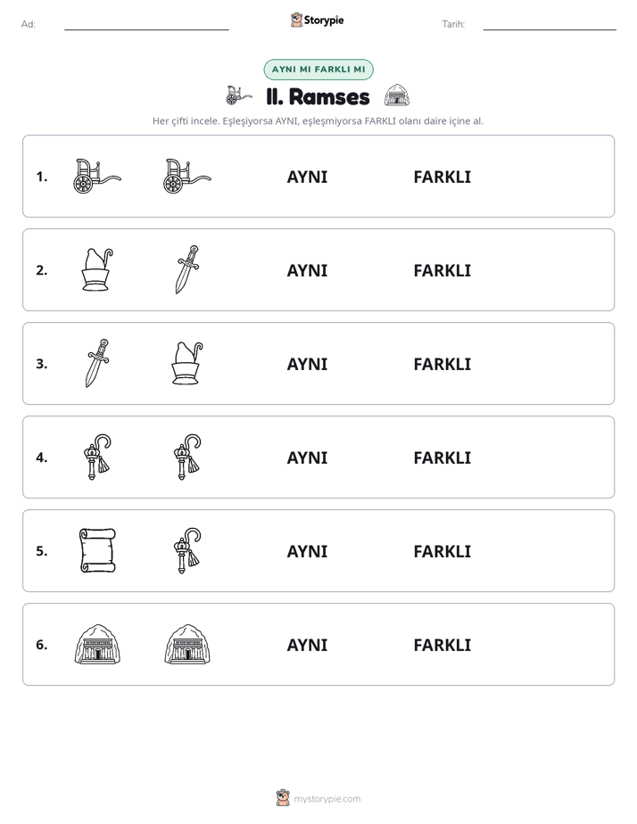 Aynı mı Farklı mı