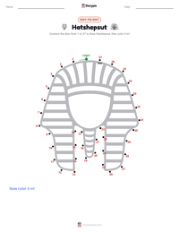 Hatshepsut printable worksheet preview