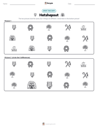 Hatshepsut printable worksheet preview