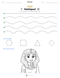Hatshepsut printable worksheet preview