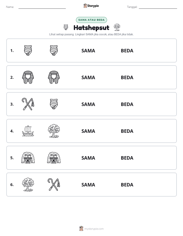 Sama atau Berbeda