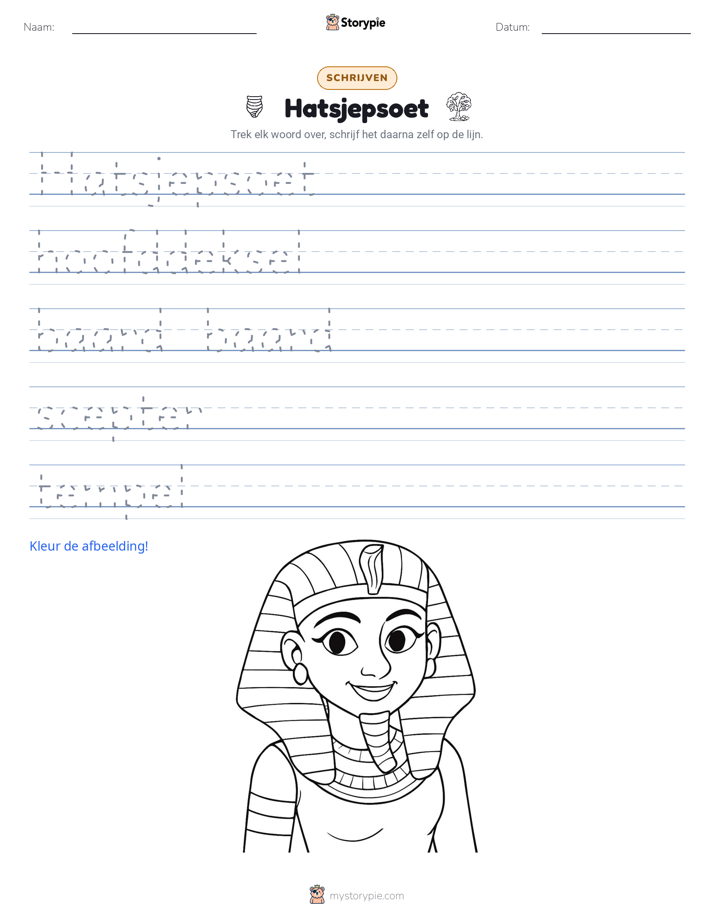 Schrijf Oefening