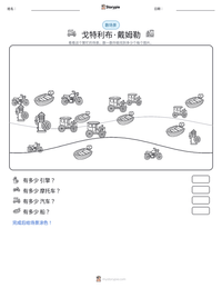 戈特利布·戴姆勒 可打印工作表预览