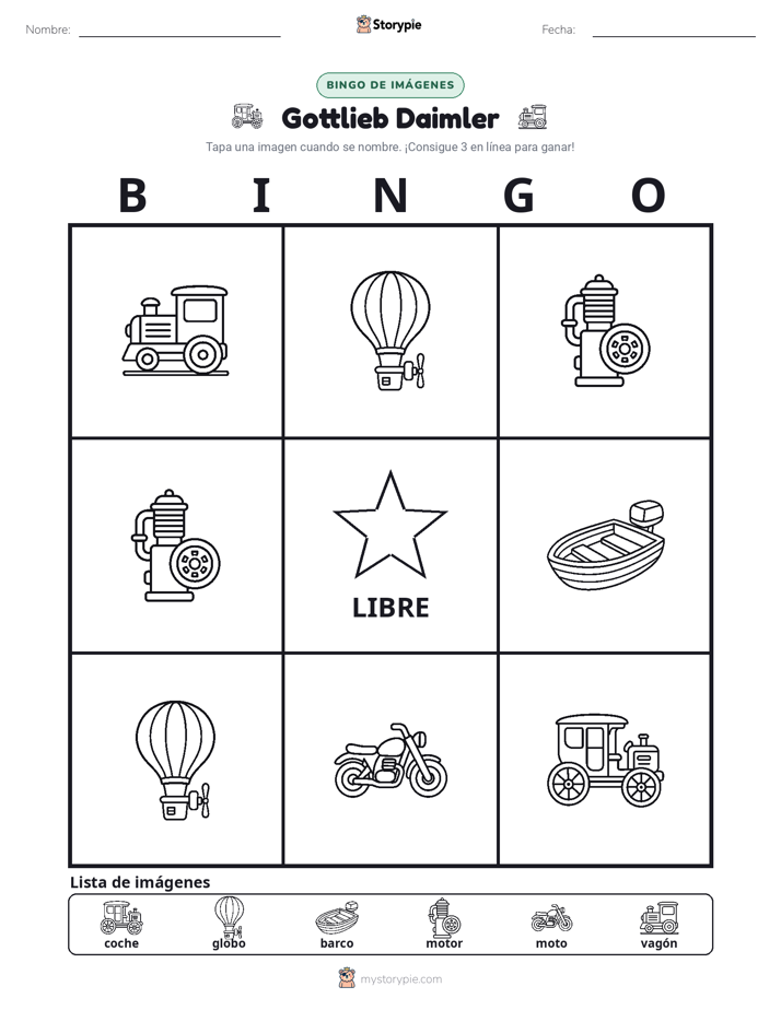 Bingo de Imágenes