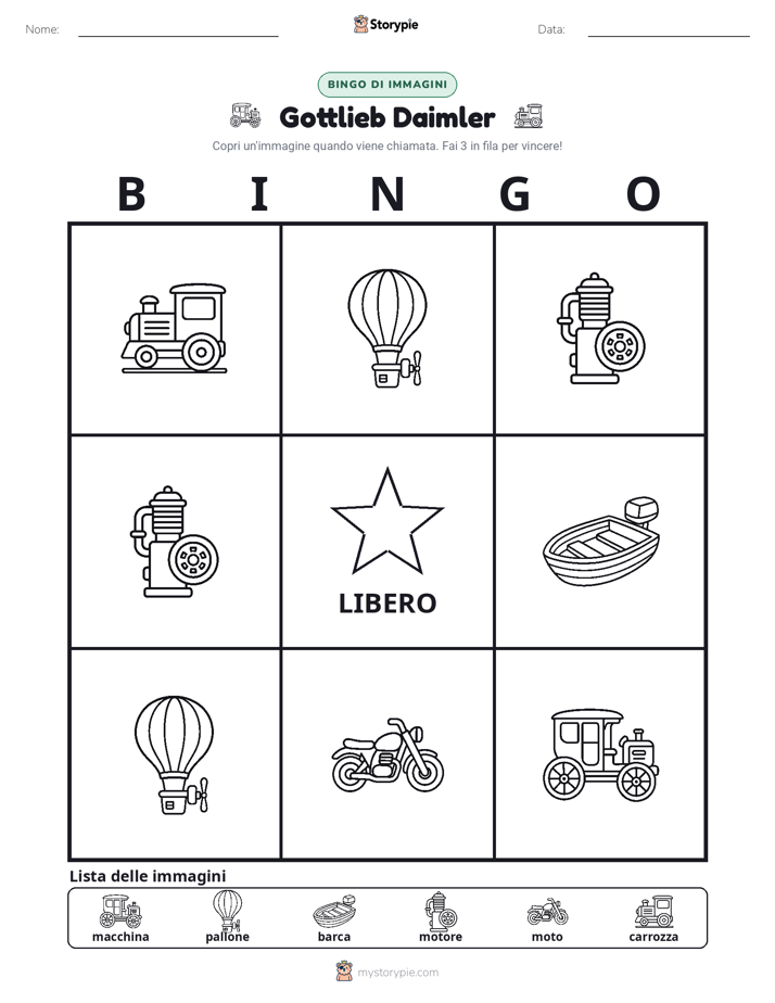 Bingo delle Immagini
