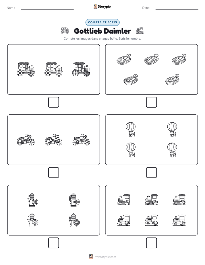 Compter & Écrire