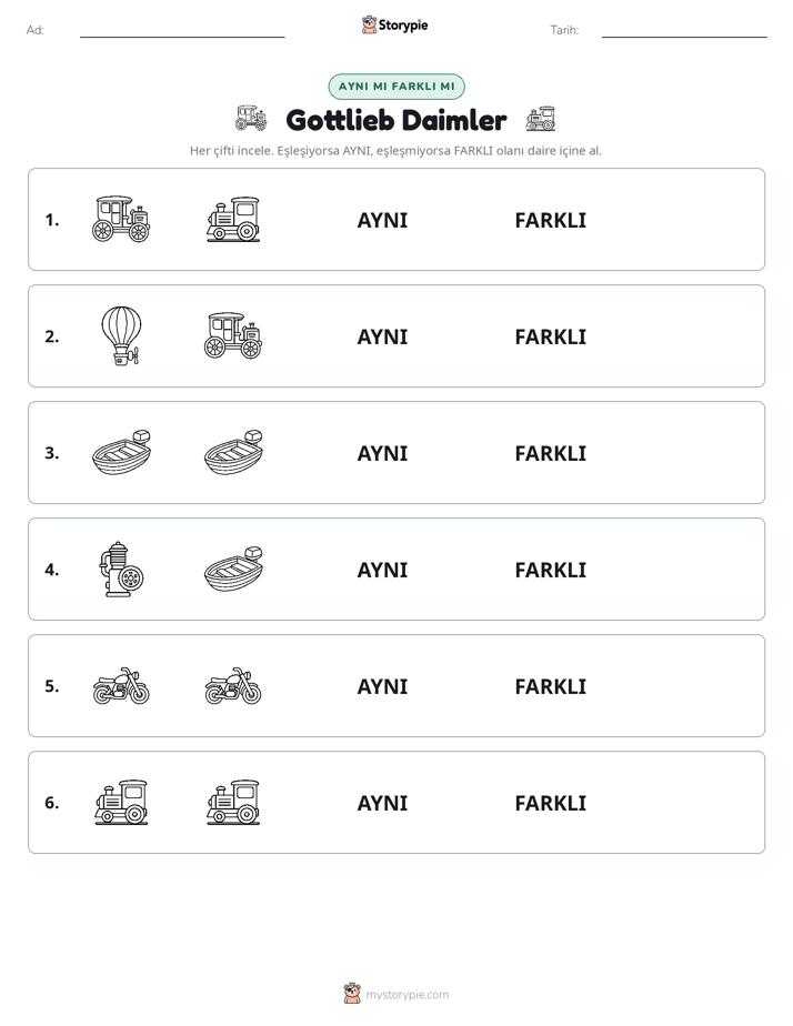 Aynı mı Farklı mı