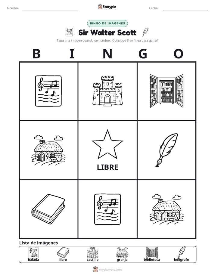 Bingo de Imágenes