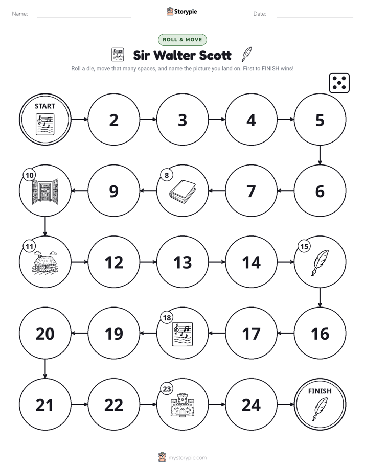 Roll & Move Game