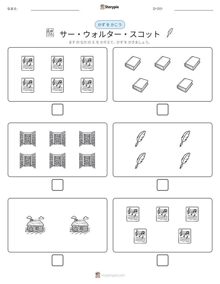 カウント＆ライティング